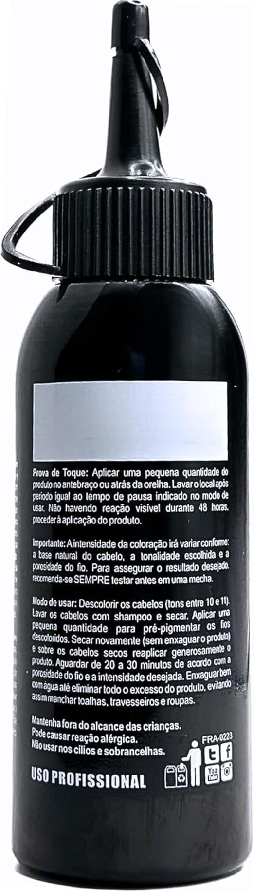Keraton Coloração Semi-Permanente Em Creme Para Cabelos Sem Amônia Com Cistina Neon Colors 100G Uranium Blue - Imagem 6